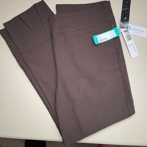 Tribal Fia straight leg trouser, coffee brown, size 14, NWT